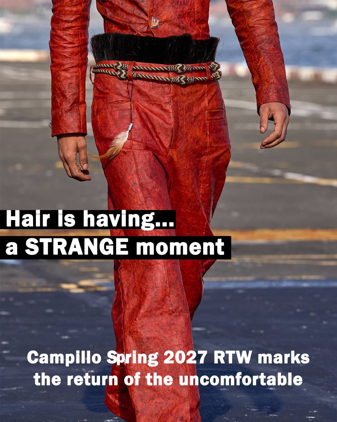 Cover image for Hair Having a Strange moment